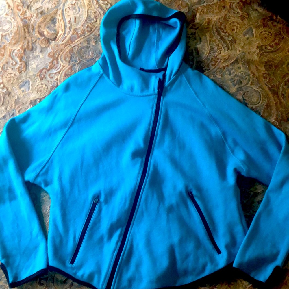 Onzie asymmetrical zip hoodie
